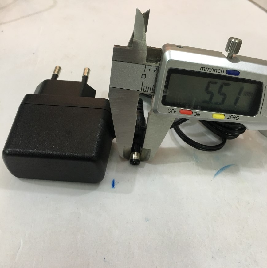 Adapter Original 12V 0.5A SHENZHEN F05L5-120050SPAV Connector Size 5.5mm x 2.1mm