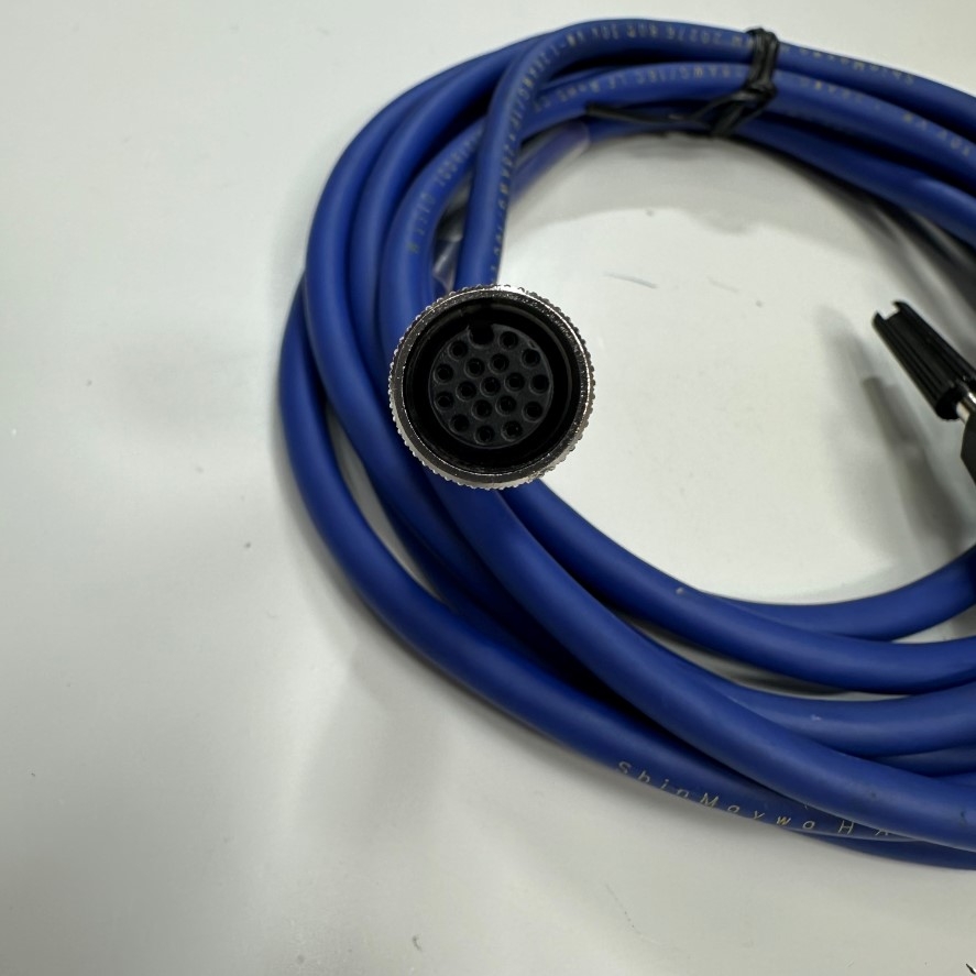 Cáp 3M 10ft Datalogic CAB-DS03-S Cable Connector 17 Pin A-Code Female to DB25 Male For Datalogic Matrix Reader Industrial Barcode Scanner