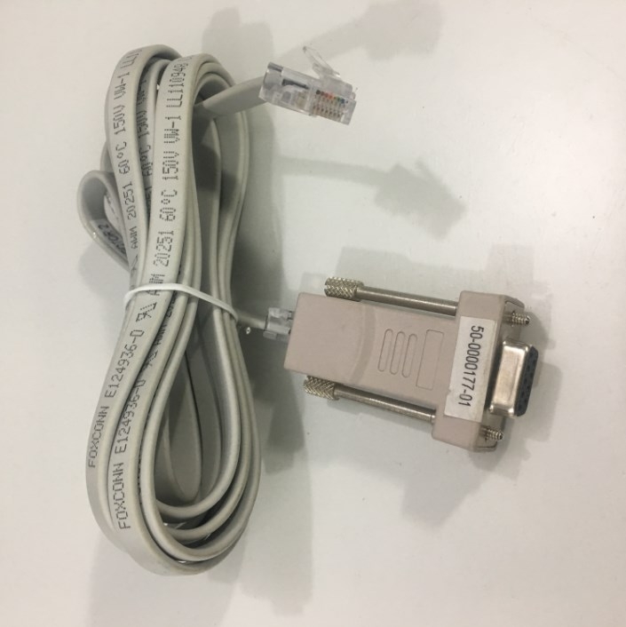 Cáp Điều Khiển Cisco Rollover Console 50-0000176-01 Cable RJ45 to RJ45 Và 50-0000177-01 Modular Adapter DB9 Female To Rj45