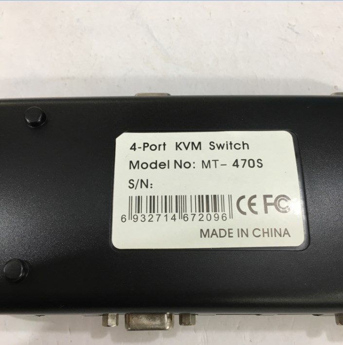 Bộ KVM Switch MT-VIKI MT-470S 4 Ports PS2