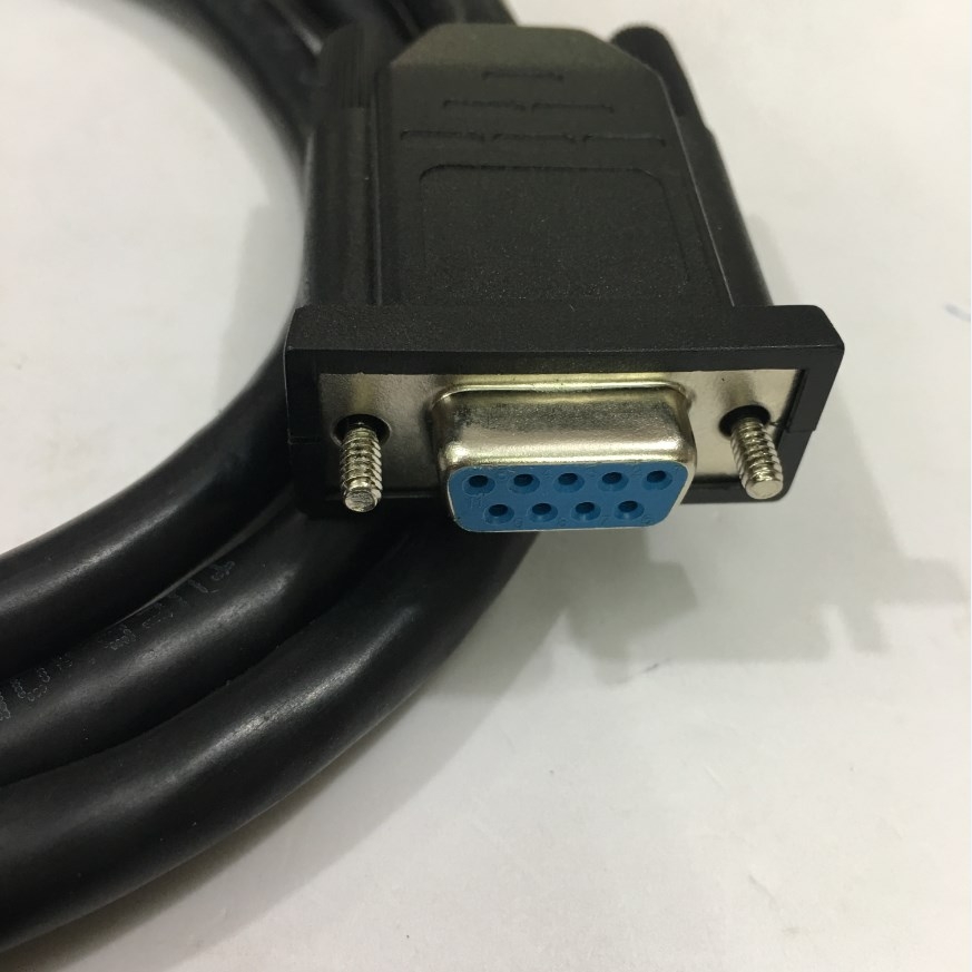 Cáp Điều Khiển RS232 DB9 Female to DB15 Female 2 Row 15Pin 28AWG Cable Black Length 1.5M