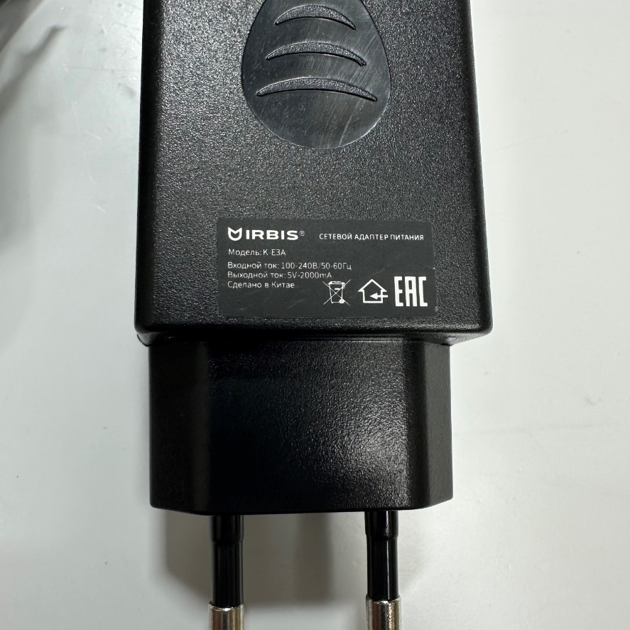 Adapter 5V 2A 10W IRBIS EU Plug Connector Tip Size 6.5mm x 3.0mm For Cisco CP-3905 IP SIP Phone