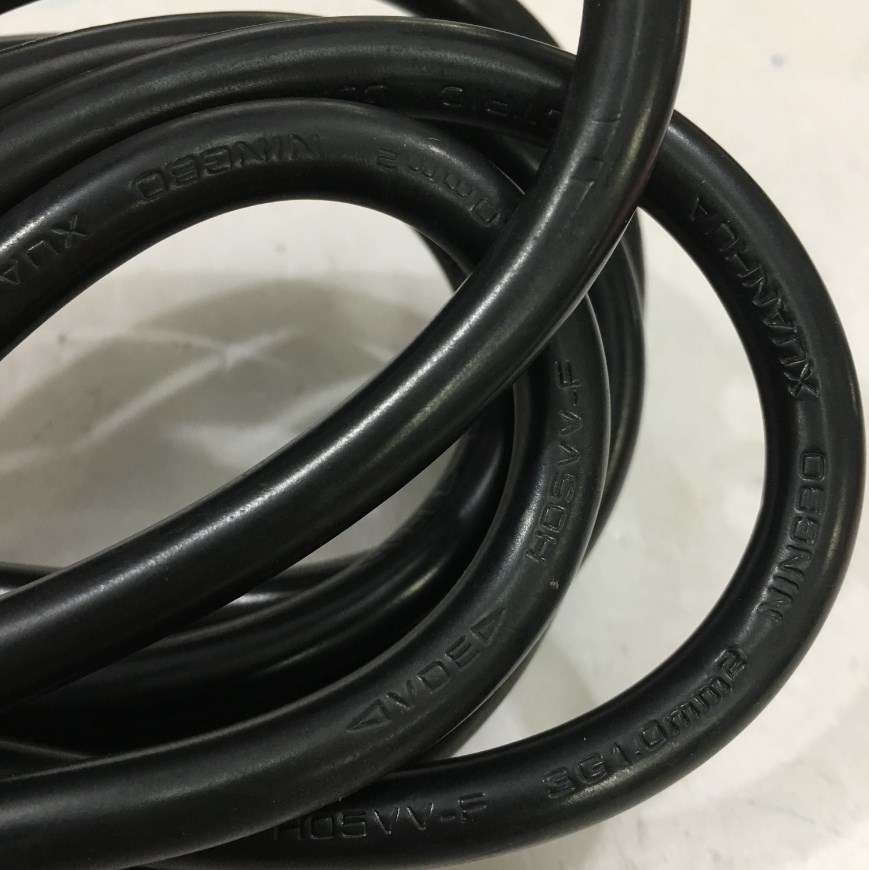 Dây Nguồn XUANHUA XH006A XH007A AC Power Cord IEC60320 IEC C13 to IEC C14 10A 250V 3x1.0mm² For Computer Desktop Network Switch Router length 3M