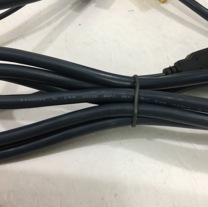 Cáp Điều Khiển LANBE Cable KVM Switch 3 in 1 VGA USB Black Length 1.8M
