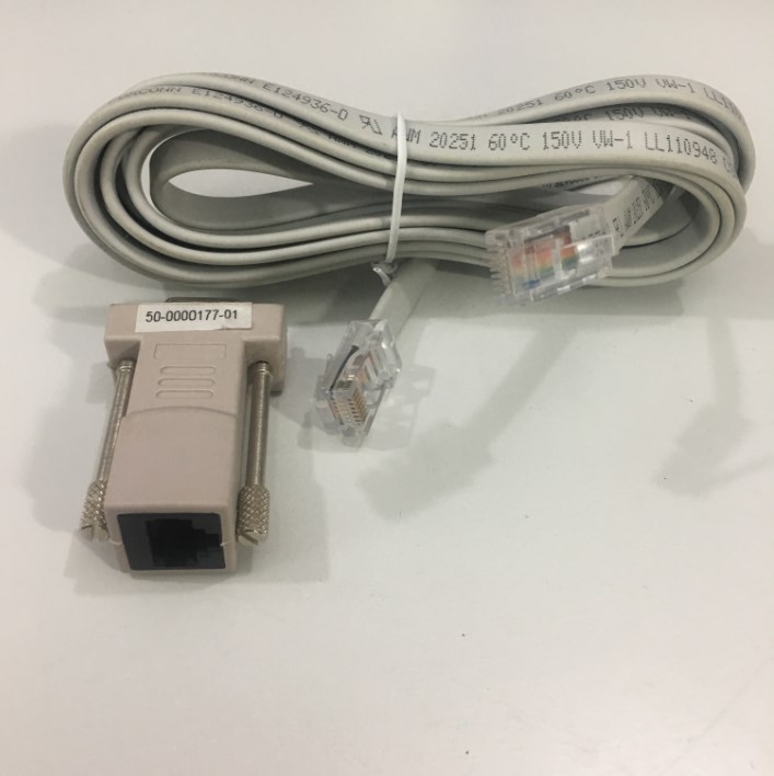 Cáp Điều Khiển Cisco Rollover Console 50-0000176-01 Cable RJ45 to RJ45 Và 50-0000177-01 Modular Adapter DB9 Female To Rj45