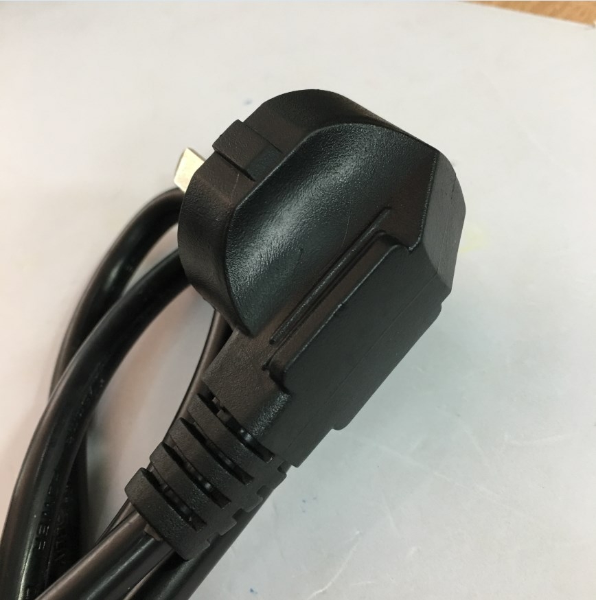 Dây Nguồn Australia & China Chuẩn 3 Chân Chéo Tam Giác AC Power Cord GB2099 to C13 10A 250V 3X0.75mm Length 1M