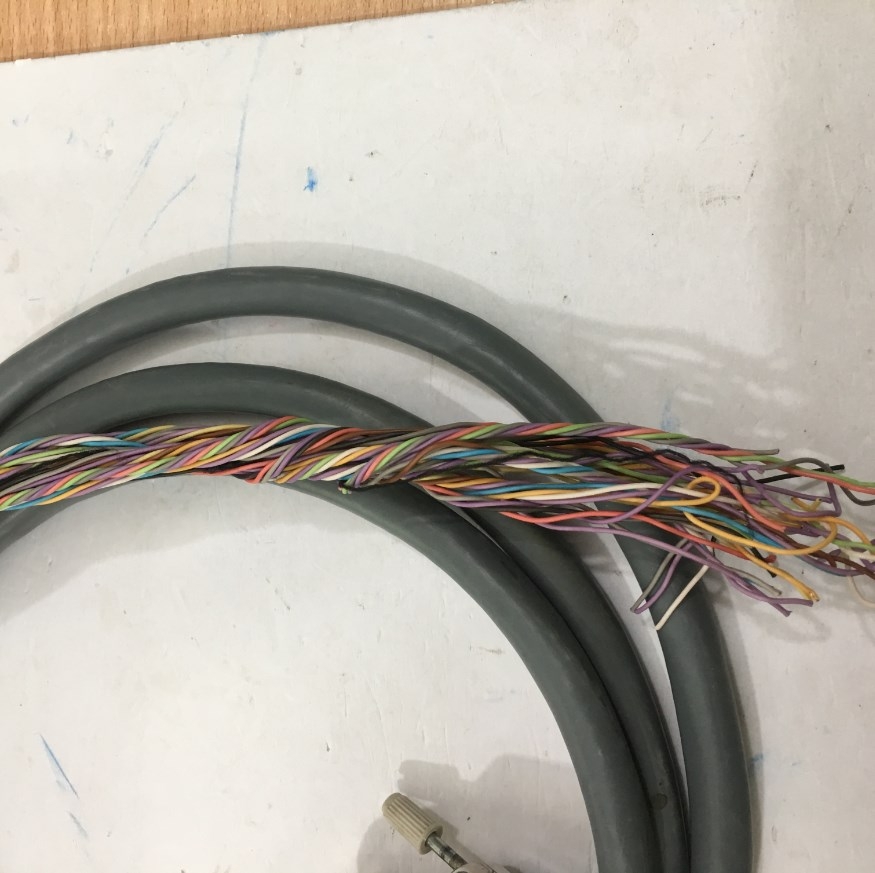 Cáp Kêt Nối Viễn Thông Serial RS232 DB44 Male to 44 Core 11x4x0.4mm² Cable ACOME 62.5 MHz Length 2.1M