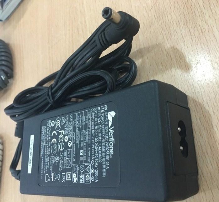 Adapter Original VeriFone CAE036092 9.3V 4A 36W 100 -240V-1200mA for Omni 3730LE Vx 510 Printer AMT & Gprinter Bo GP-58MB Connector Size 5.5mm x 2.5mm