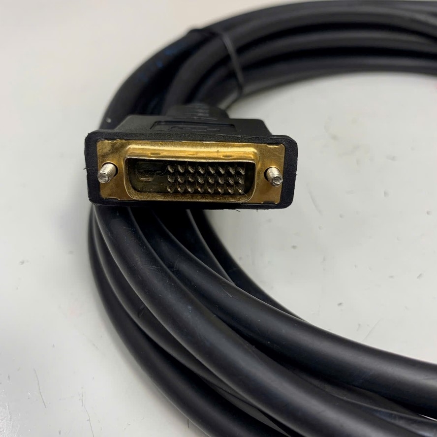 Cáp Tín Hiệu 5M 17ft DVI-D Dual-Link Digital Cable DVI-D (24+1 Pin) Male to Male Gold plated Contacts For Thiết Bị Nội Soi MedTech company KARL STORZ witch Monitor DVI Video Connection