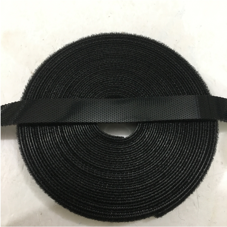 Băng Dán Dính Hai Mặt Velcro Brand One Wrap Cable Tie Continuous Roll For Hệ Thống Mạng Viễn Thông Tốc Độ Cao 12mm x 6m Black Fiber Optic Network Ethernet Patch Cord Cable Dài 6M