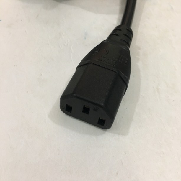 Dây Nguồn HONGLIN HL-014S HL-026S Chuẩn 2 Chân Đầu Tròn AC Power Cord Schuko CEE7 Euro Plug to C13 10A 250V 3x0.75mm Length 1.8M