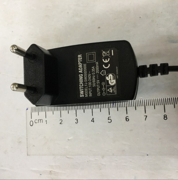 Adapter Original 5V 2A 10W FJ-SW0502000E Power Supply Connector Size 5.5mm x 2.1mm