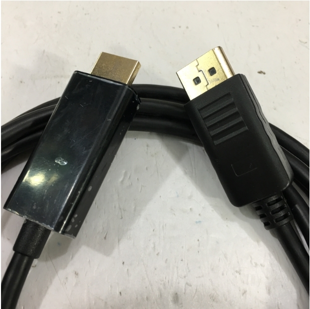 Cáp DisplayPort to HDMI 1080P Cable DP to HDMI Active Adapter Length 1.8M