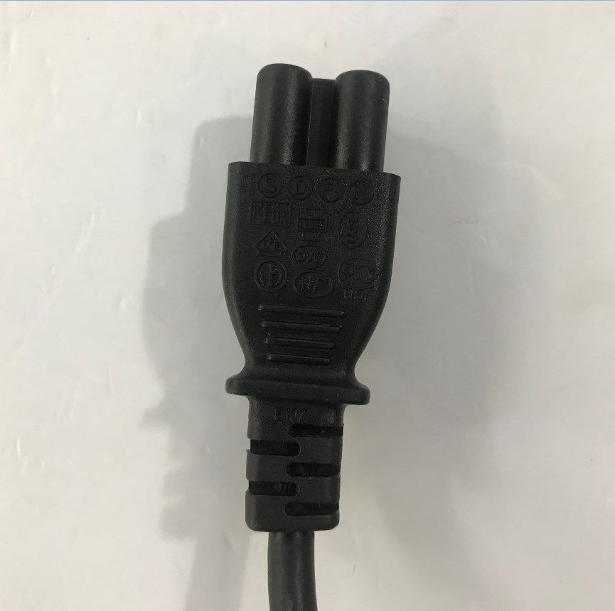 Dây Nguồn LINETEK LP-34 LS-15 Chuẩn 2 Chân Đầu Tròn AC Power Cord Schuko CEE7 Euro Plug to C5 2.5A 250V 3x0.75mm² Length 1.5M