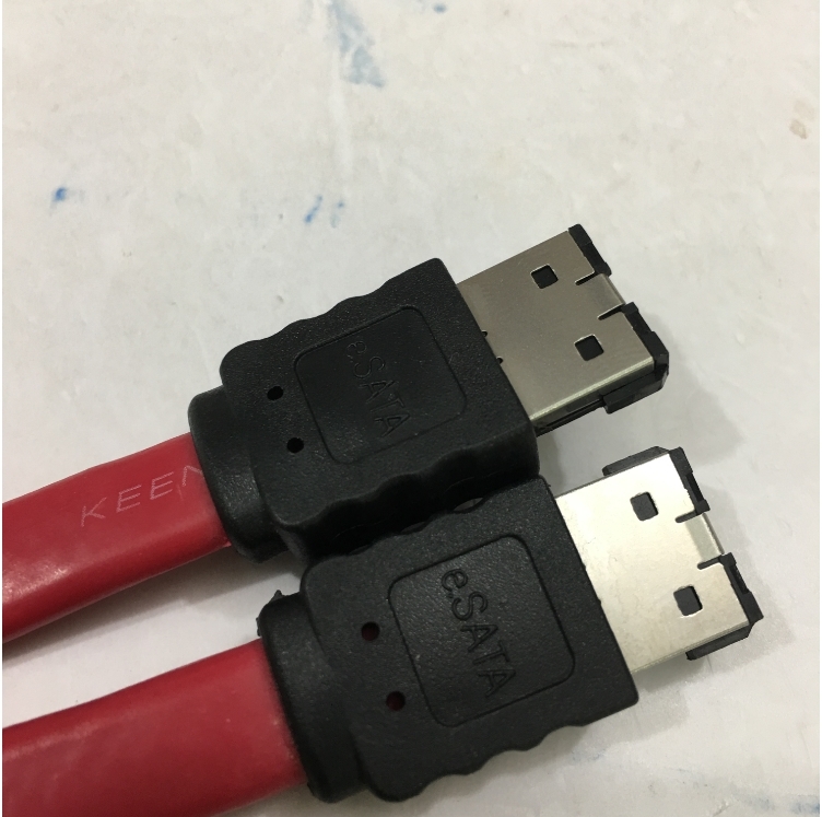 Cáp Dữ Liệu eSATA to eSATA Cable PVC Red Length 0.5M