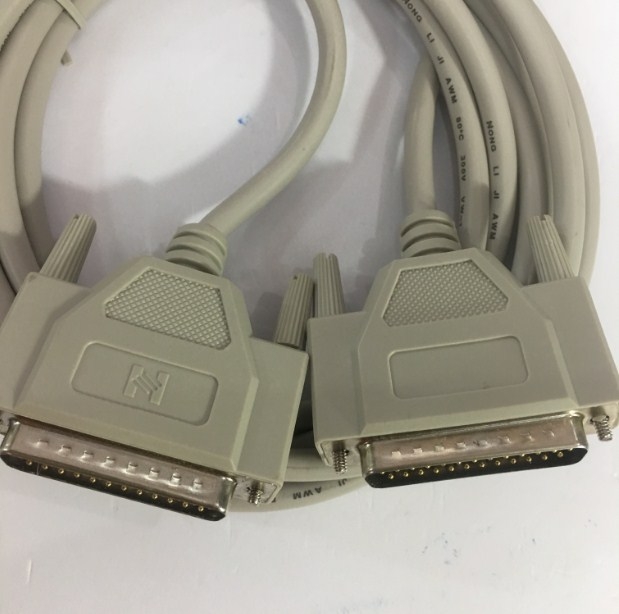 Cáp Kết Nối Cổng DB25 Serial 25Pin LPT Parallel 1284 Dương Dương Chuẩn Song Song Nối Tiếp DB25 Male to DB25 Male Cable Grey Length 3M