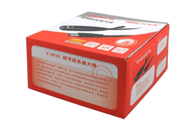 Cáp nối dài USB 3.0 có IC Unitek Y-3018 USB 3.0 Active Extension Cable - M/F Length 10M