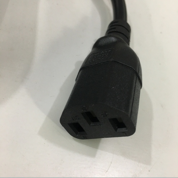 Dây Nguồn LONGWELL LP-61L LS-13G UK Chuẩn 3 Chấu Có Cầu Chì AC Power Cord BS1363 to C13 10A 250V 3X0.75mm² Length 1.8M