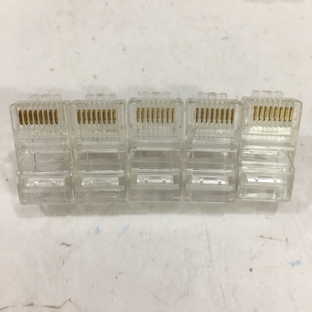 Đầu Bấm Mạng AMP 1502585-3 Tyco RJ45 CAT5E 8P8C Modular Plug Network Connector 100pc