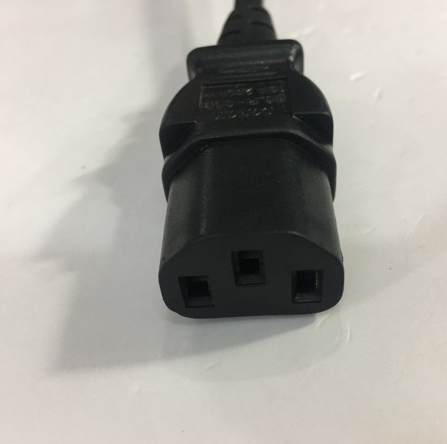 Dây Nguồn LOROM LR-33A LR-03B UK Chuẩn 3 Chấu Có Cầu Chì AC Power Cord BS1363 to C13 10A 250V 3X0.75mm Length 2.5M