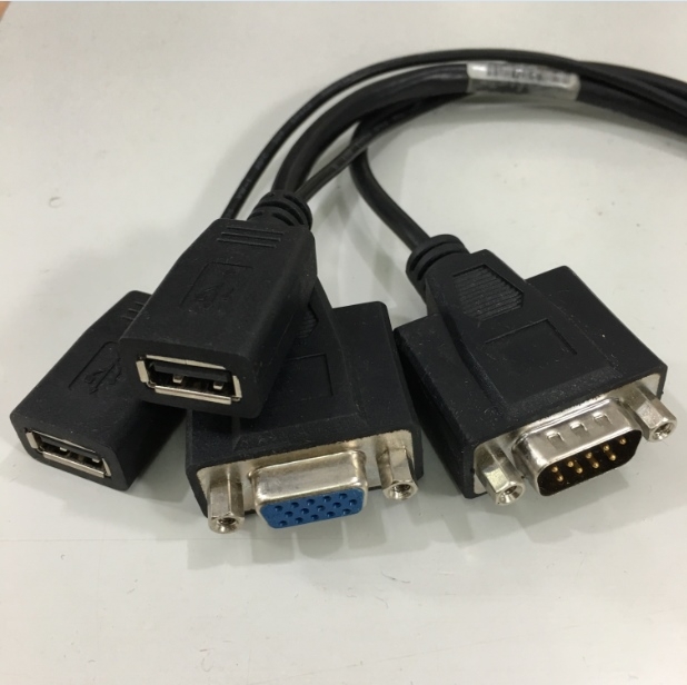 Cáp Chuyển Đổi AMP 36 Pin to Serial USB VGA Length 30CM