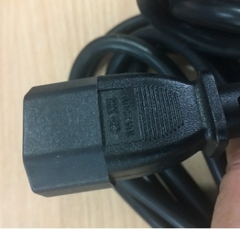 Dây Nguồn Cisco Jumper E-JUN EL-701 EL-705 Power Cord IEC60320 IEC C14 To IEC C15 10A/250V 3X1.5mm² Length 3M