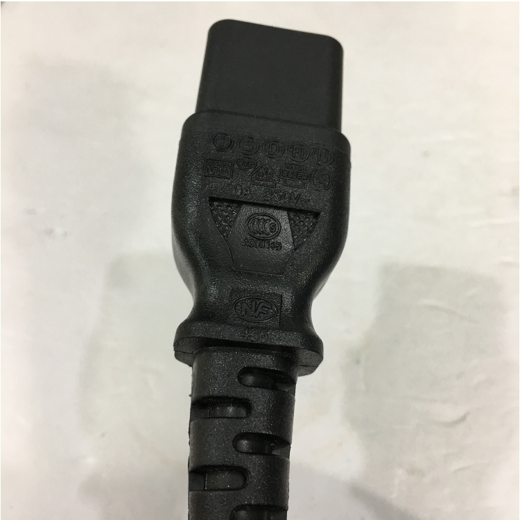 Dây Nguồn Máy Chủ IBM 39M5377 LONGWELL LS-60 LS-14 AC Power Cord C13 to C14 10A 250V 3x1.04mm² 17AWG For UPS PDU APC ARES Eaton Emerson Và Server Rack Length 2.7M