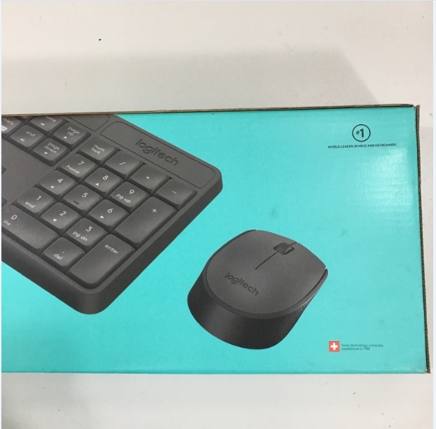 Bộ Bàn Phím Chuột Không Dây Logitech MK235