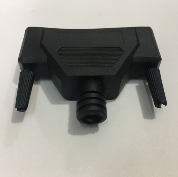Vỏ Ốp Nhựa Đầu Hàn 37 Chân Hai Hàng DB37 2 Row 37Pin PVC Shell Connector Black