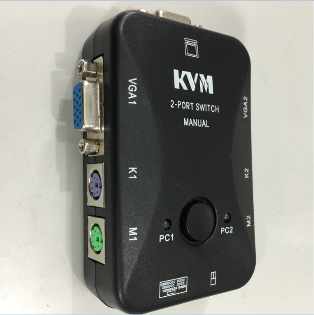 Bộ KVM Switch FENGJIE FJ-K02S 2 Ports PS2