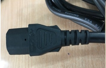 Dây Nguồn 3 Chân 2 Dẹt 1 Tròn Có Tiếp Địa AC Power Cord Japan JIS C 8303 IEC C13 Volex V1625 PS204 16 AWG 13A 125V 3X1.31mm  Dài 2M