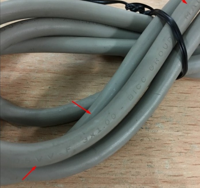 Dây Nguồn MAYOR M2825 BS4491 UK Chuẩn 3 Chấu Có Cầu Chì AC Power Cord BS1363 to C13 10A 250V 3X1.0mm Grey Length 1.5M