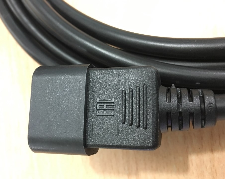Dây Nguồn Máy Chủ Chính Hãng Dell PowerEdge Server Longwell LS-14 LS-60 AC POWER CORD IEC60320 IEC C13 to C14 10A 250V 3x1.0mm Length 4M