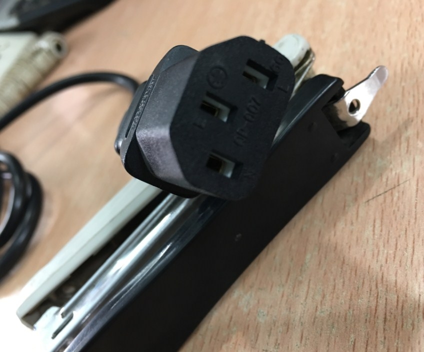 Dây Nguồn  QUEN PUO QP-02 QP-007 NEMA 5-15P to C13 AC Power Cord 10A 125V 3x0.824mm 18AWG Length1.8M