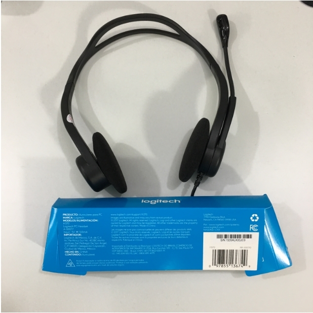 Tai Nghe Logitech H370 Cổng USB  Với Micro Khử Tiếng Ồn Tạp Âm Khi Đàm Thoại