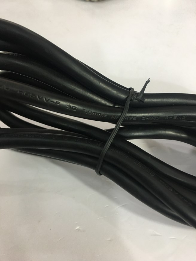 Dây Nguồn CHING CHENG EL-210 EL-701 UK Chuẩn 3 Chấu Có Cầu Chì AC Power Cord BS1363 to C13 10A 250V 3X1.0mm Length 2.5M