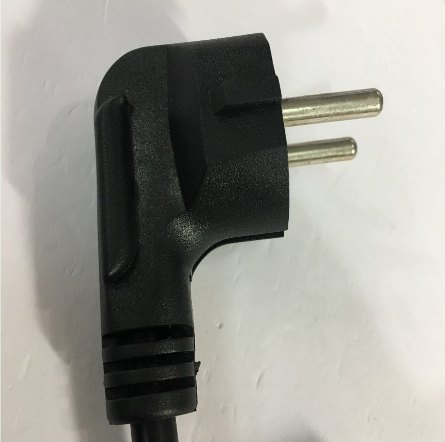 Dây Nguồn TRIACE TS-407 HUAN QIU HQ-AC025 Chuẩn 2 Chân Đầu Tròn AC Power Cord Schuko CEE7 Euro Plug to C13 10A 250V 3x0.75mm Length 1.8M