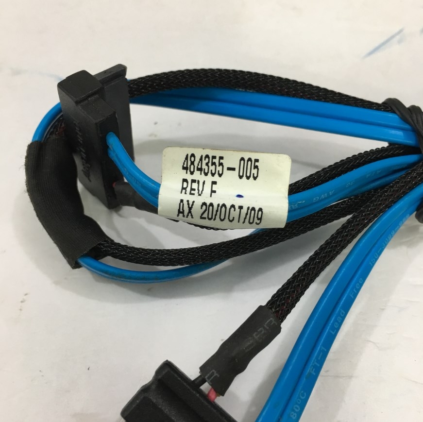 Cáp Kết Nối Ổ Đĩa Quang Máy Chủ HP 484355-005 24 INCH SATA AND POWER OPTICAL DRIVE CABLE FOR DL380 G6 SERVER Length 60Cm