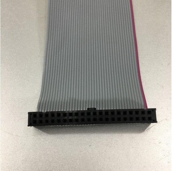 Cáp 40 Pin Extension IDC Flat Ribbon Cable Female to Female 2x20P 40 Wire With 2.54mm Pitch For HDD ATA or Computer CNC PLC Length 5M