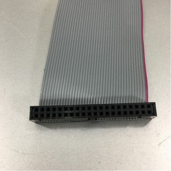 Cáp 40 Pin Extension IDC Flat Ribbon Cable Female to Female 2x20P 40 Wire With 2.54mm Pitch For HDD ATA or Computer CNC PLC Length 1.5M