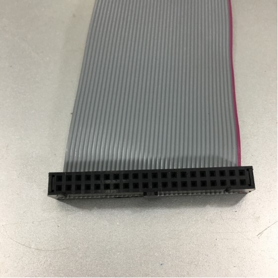 Cáp 40 Pin Extension IDC Flat Ribbon Cable Female to Female 2x20P 40 Wire With 2.54mm Pitch For HDD ATA or Computer CNC PLC Length 2M