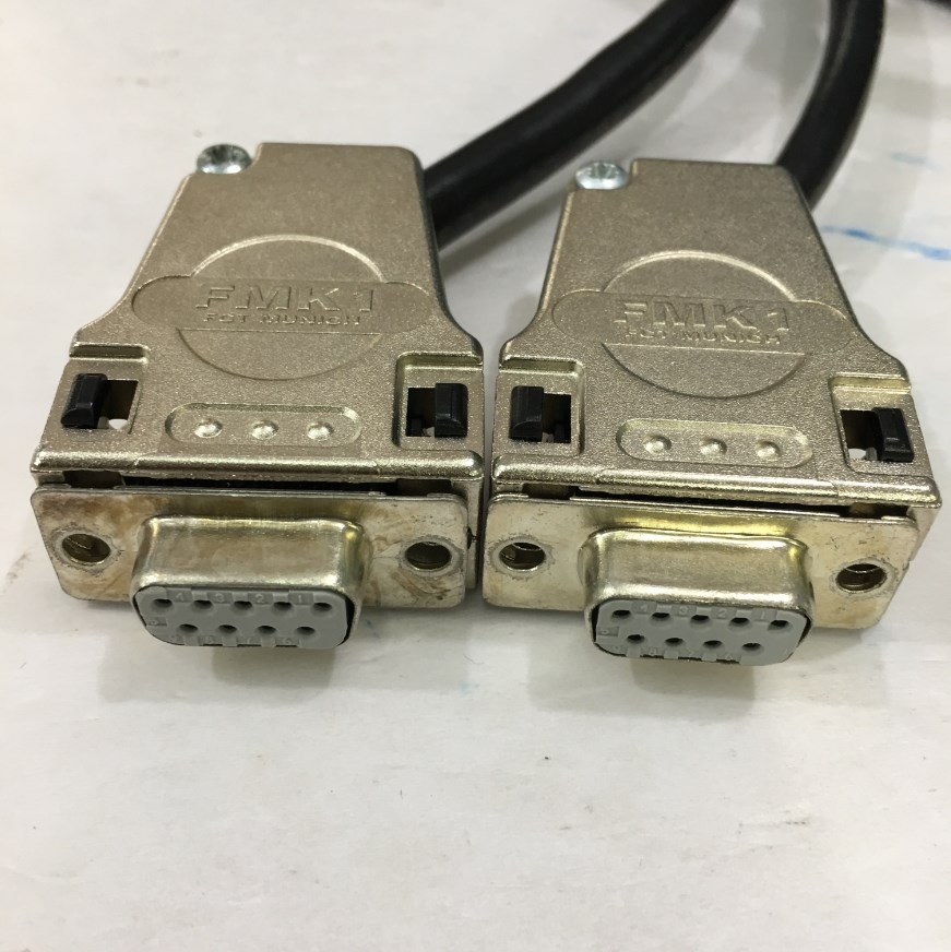 Cáp Kêt Nối Viễn Thông Ericsson RPM 513 904/02160 RS232 1 Female to 1 Female Serial DB9 Splitter Cable Length 2.1M