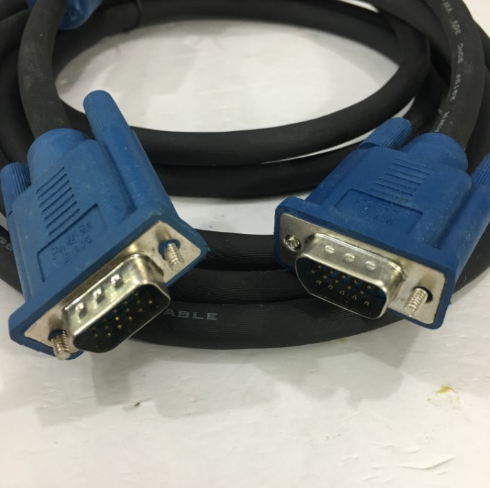 Cáp VGA 3+6 MYE Monitor Cable HD15 Male to Male VGA For Projection TV Computer Monitor Black Length 3M