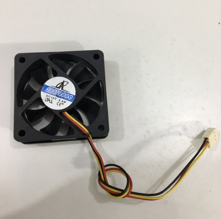 Fan Cooler Master 60x60x15mm 2000rpm DC 12V 2.8W Connector 3Pin