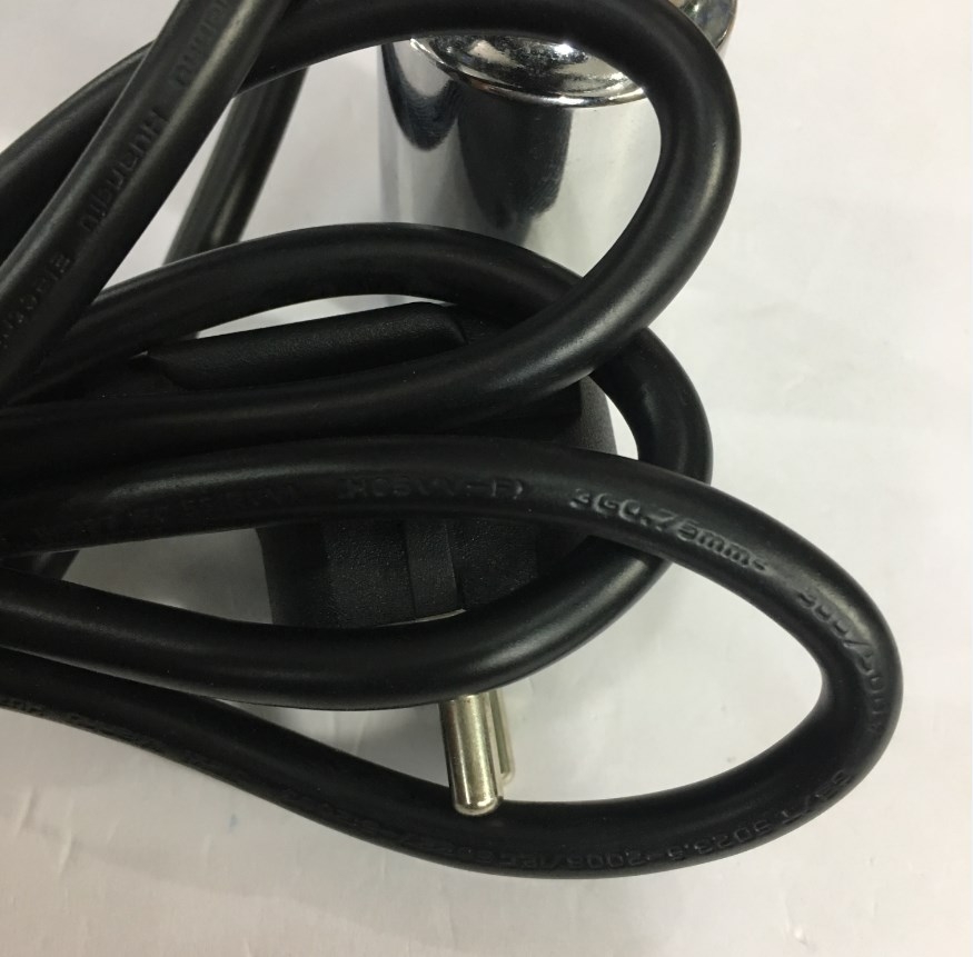 Dây Nguồn TRIACE TS-407 HUAN QIU HQ-AC025 Chuẩn 2 Chân Đầu Tròn AC Power Cord Schuko CEE7 Euro Plug to C13 10A 250V 3x0.75mm Length 1.8M