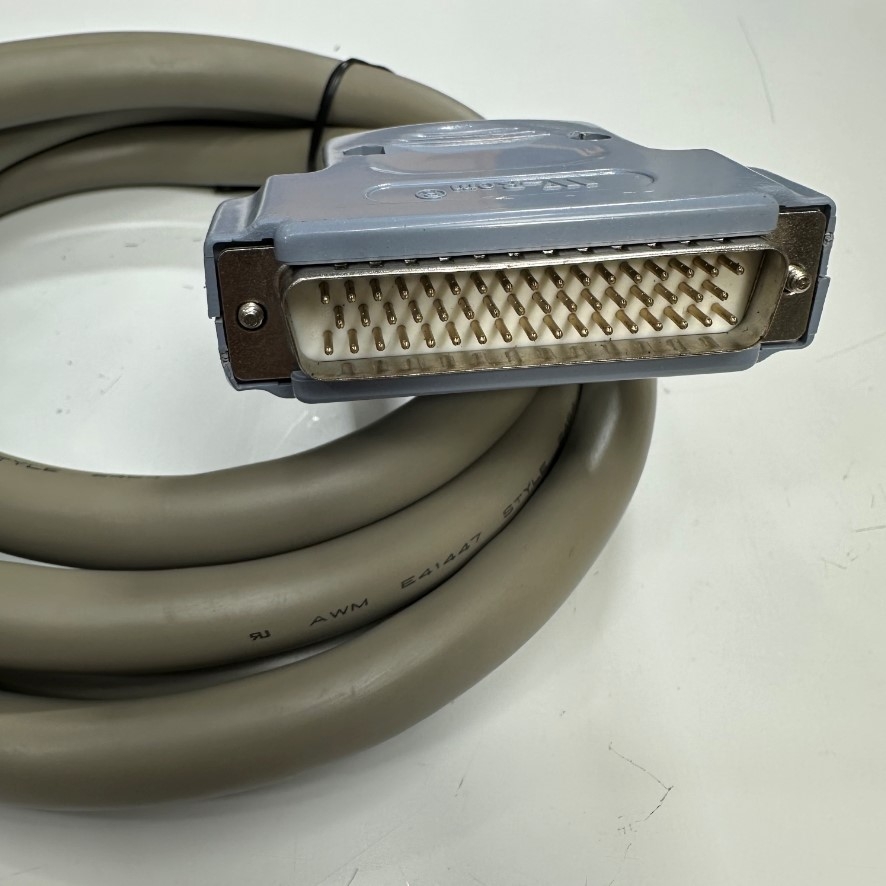 Cáp 2M 6.5M OEM Thay Thế CS-DSDMDB50MM Shielded Cable Connector D-Sub DB50 Pin Male to Male Cable Grey OD 13mm For I/O Signal Encoder Servo Drive/CNC Machining Cable/Siemens Simatic