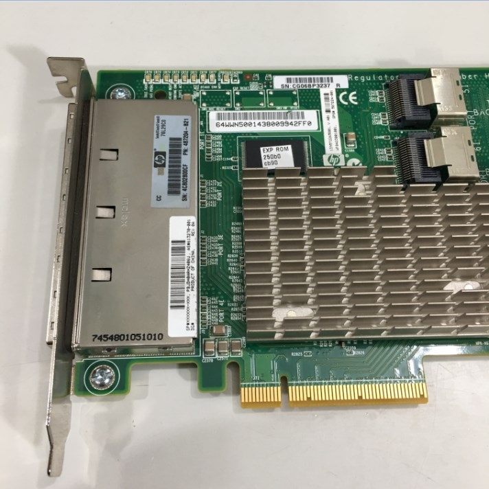 HP Smart Array P812 RAID Controller Card 1GB PCI Express X8 487204-B21 488948-001 587224-001 FBWC 2/4-Ports X8 SAS Controller