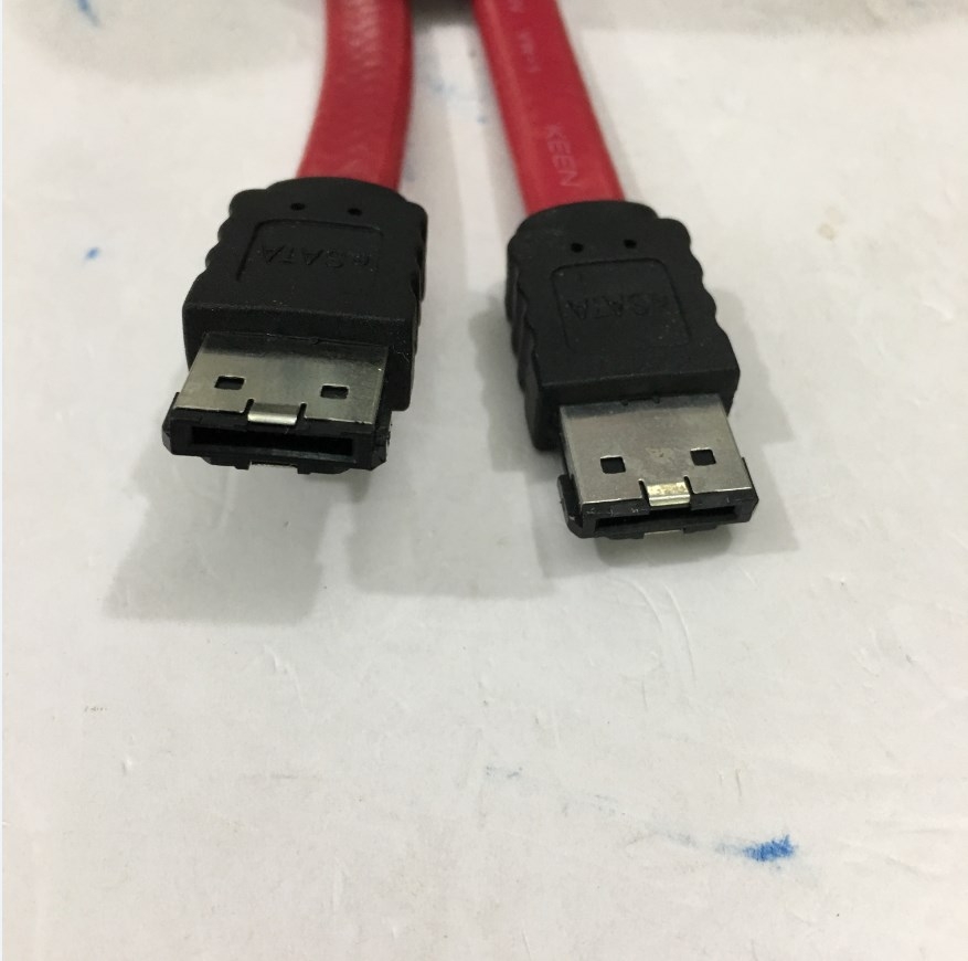 Cáp Dữ Liệu eSATA to eSATA Cable PVC Red Length 1M