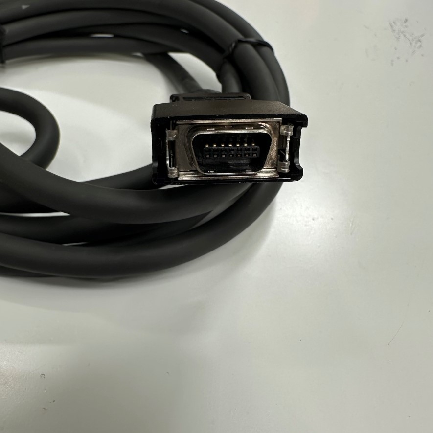 Cáp 2M 6.5ft Keyence LK-GC2 Laser Sensor Head Controller Cable Connector Hirose 16 Pin Female to MDR 14 Pin Male For Keyence LK-G3000 Series, LK-G5000 Series