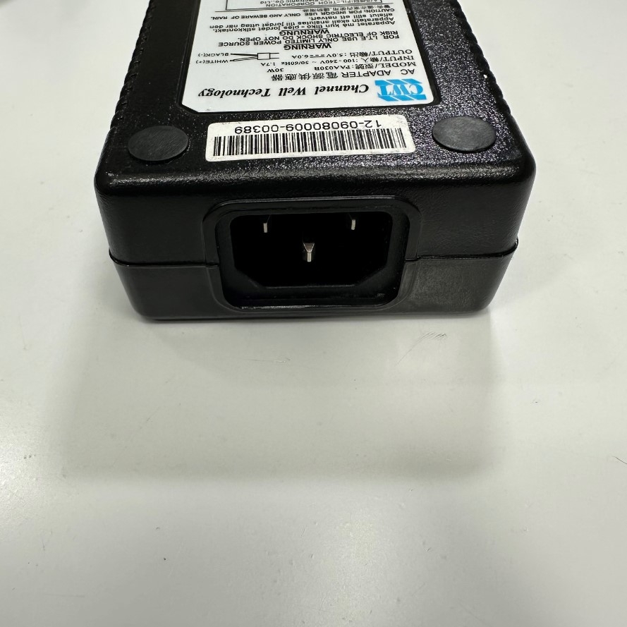 Adapter 5V 6A 30W Channel Well Technology CWT PAA030B Connector Tip Size 5.5mm x 2.5mm For Bộ Đo Dòng Sekidenko Controller Multi Channel